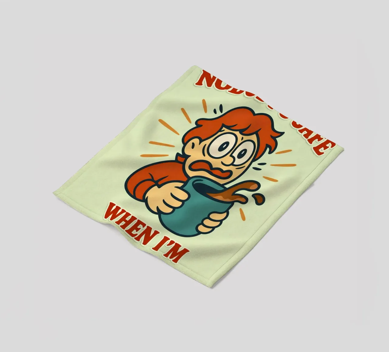 boring safe Fleecedecke von Faiza