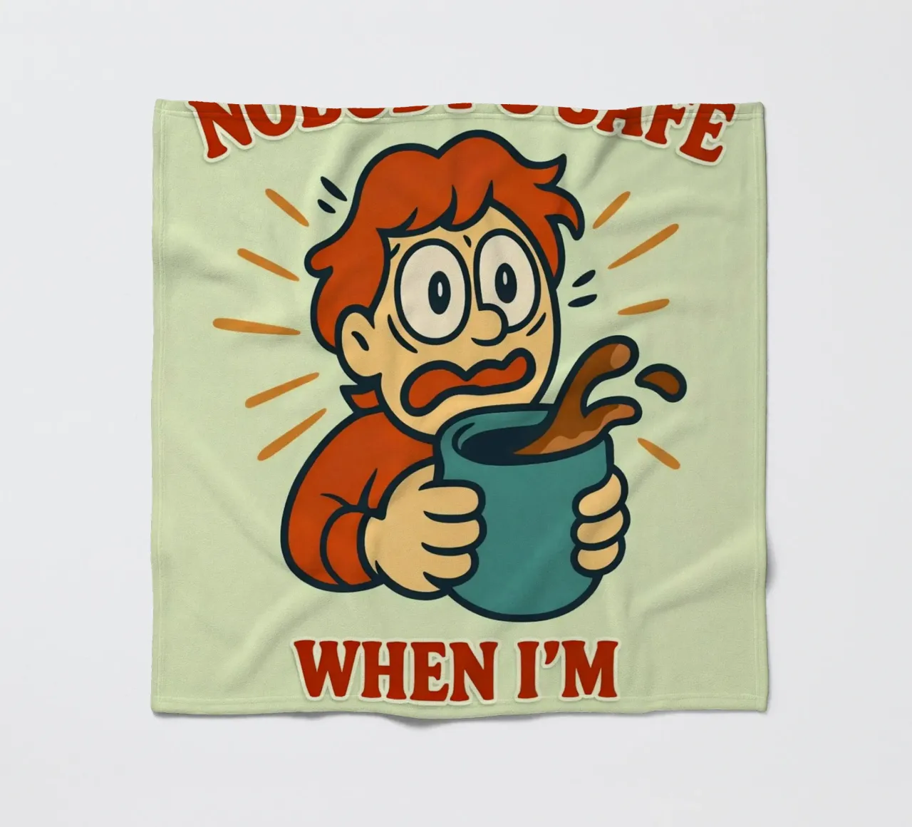 boring safe Fleecedecke von Faiza