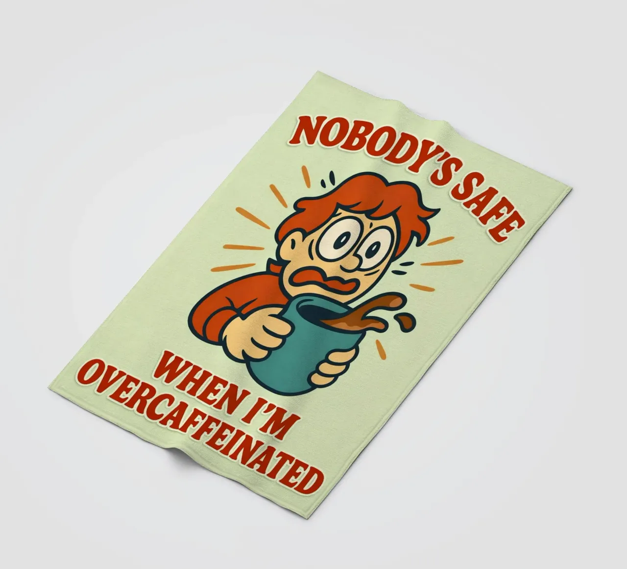 boring safe Fleecedecke von Faiza