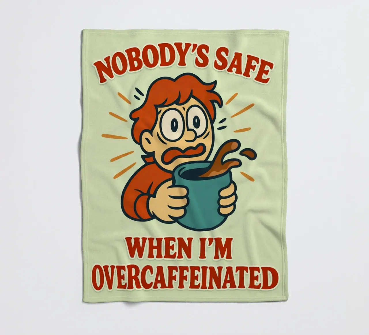 boring safe Fleecedecke von Faiza