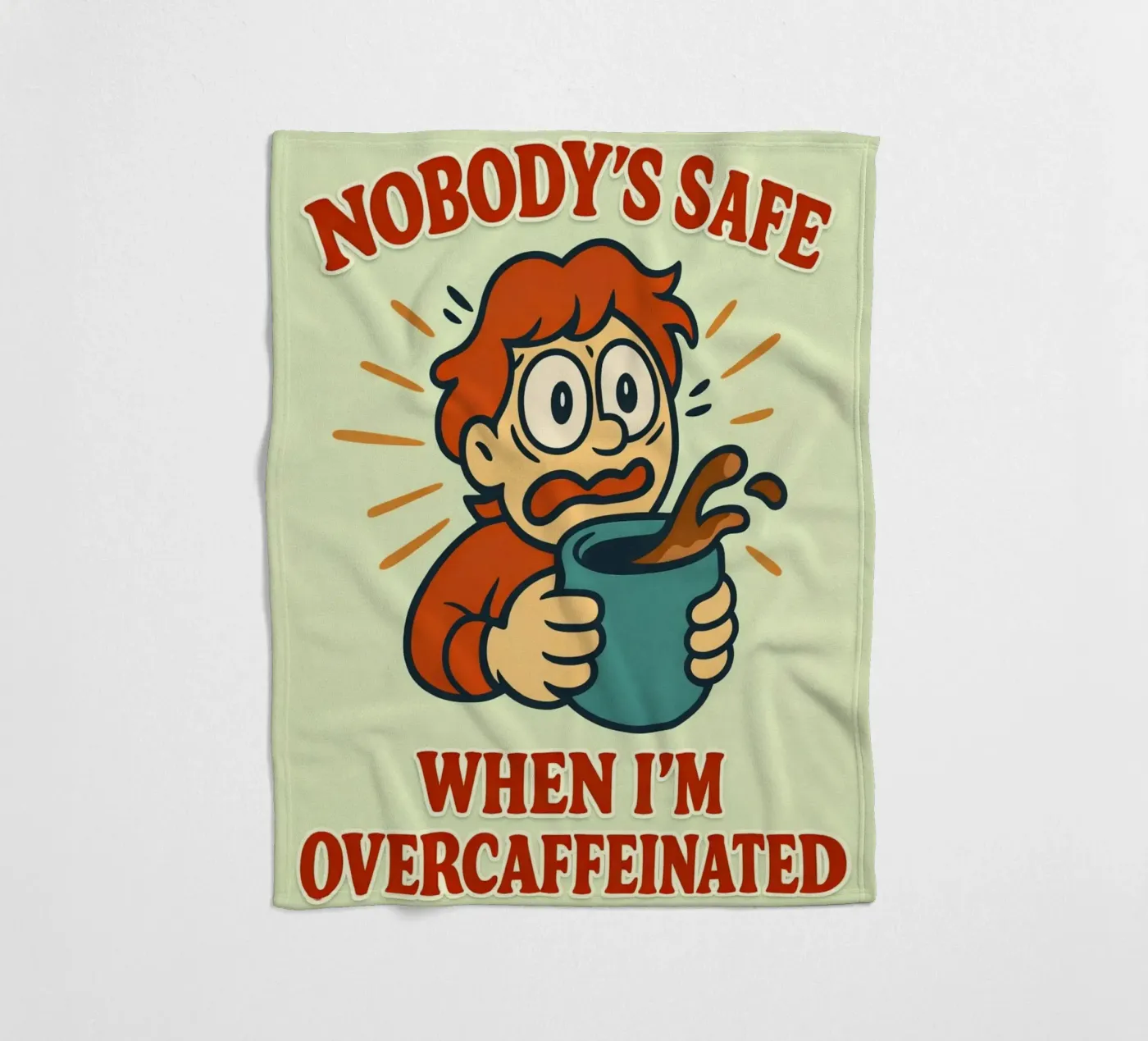 boring safe Fleecedecke von Faiza