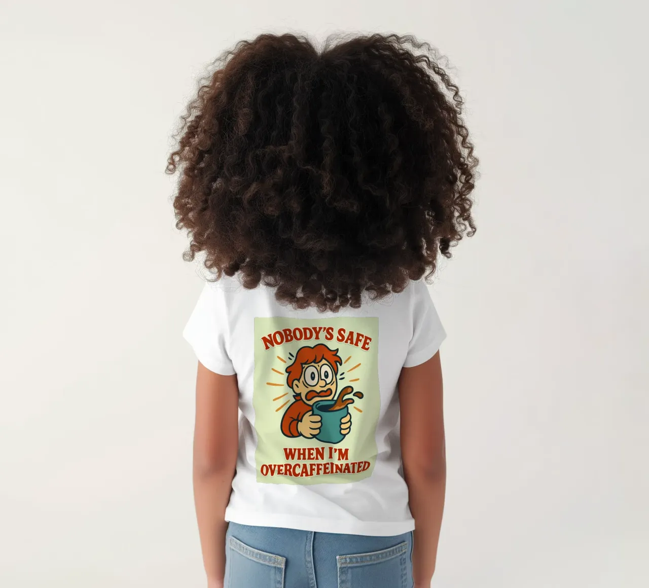 boring safe t-shirt bambini da Faiza