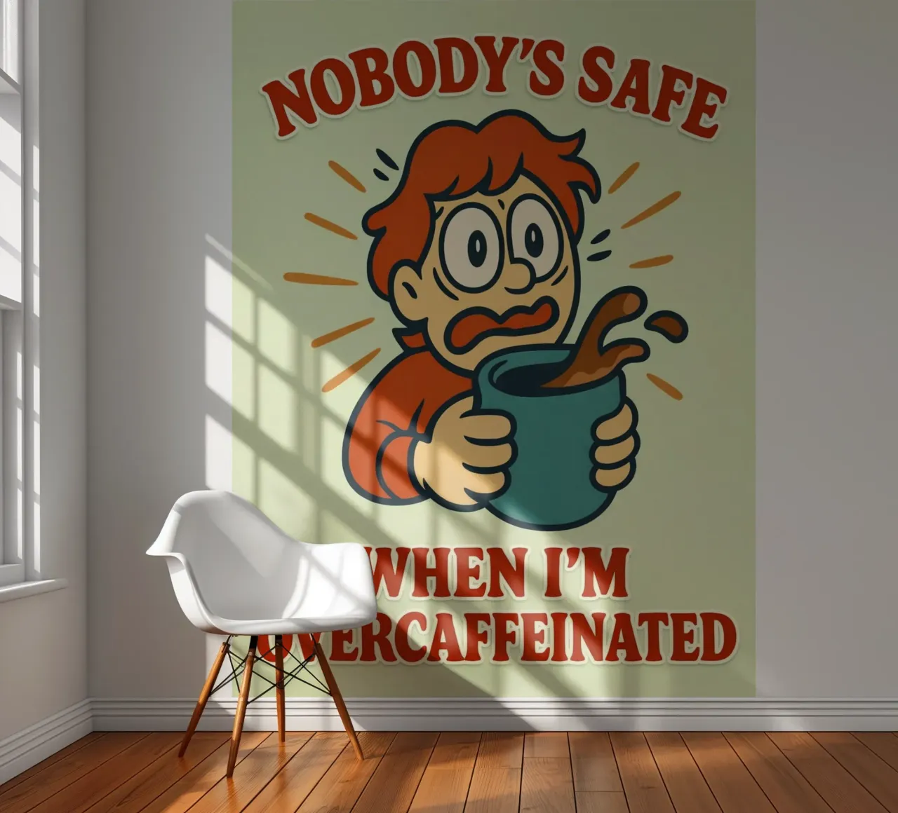 safer safe fotobehang van Faiza