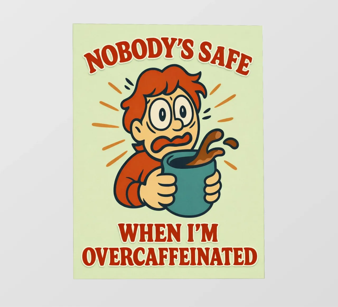 safer safe fotobehang van Faiza