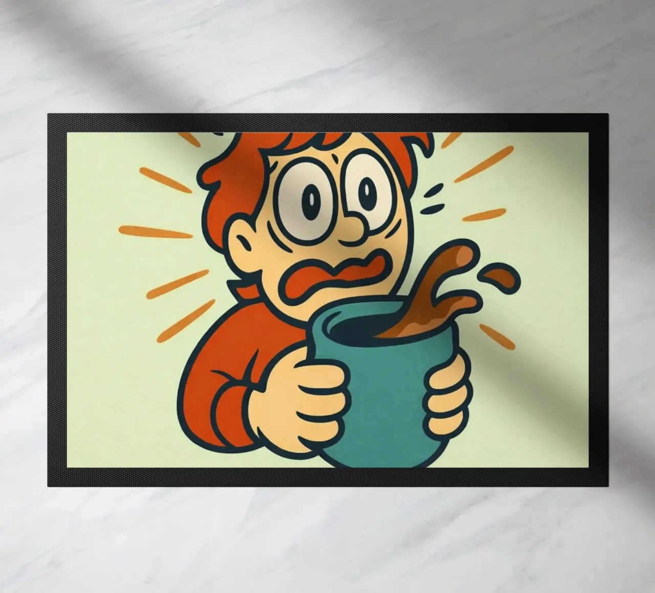 non è noioso zerbino da Faiza