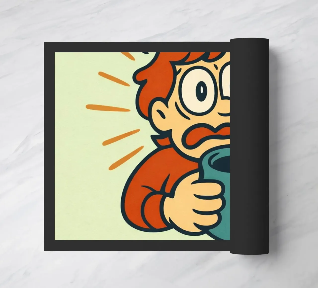 non è noioso zerbino da Faiza