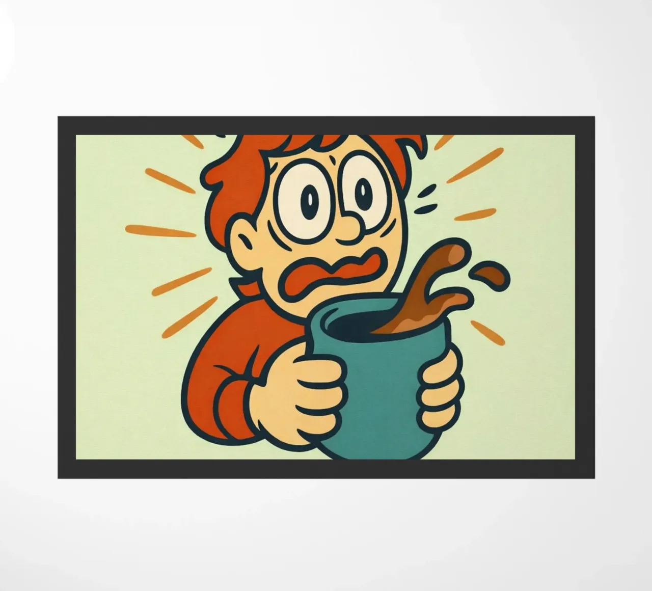 non è noioso zerbino da Faiza