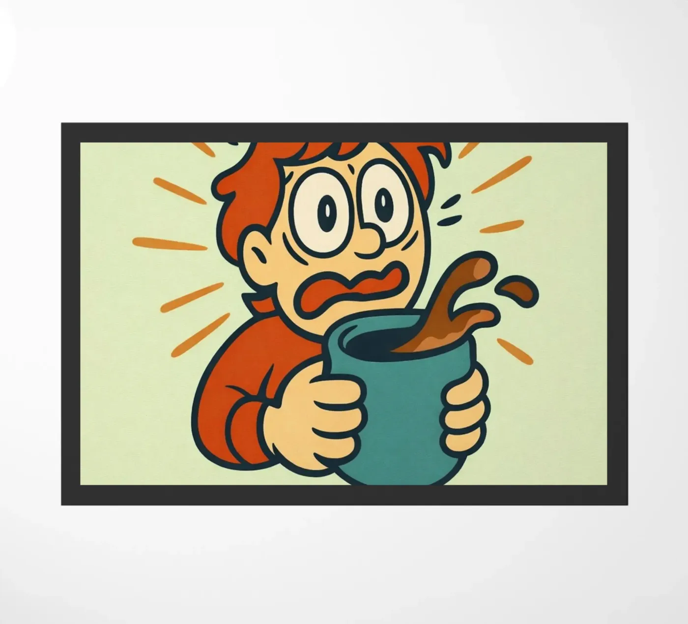 boring safe Fußmatte von Faiza