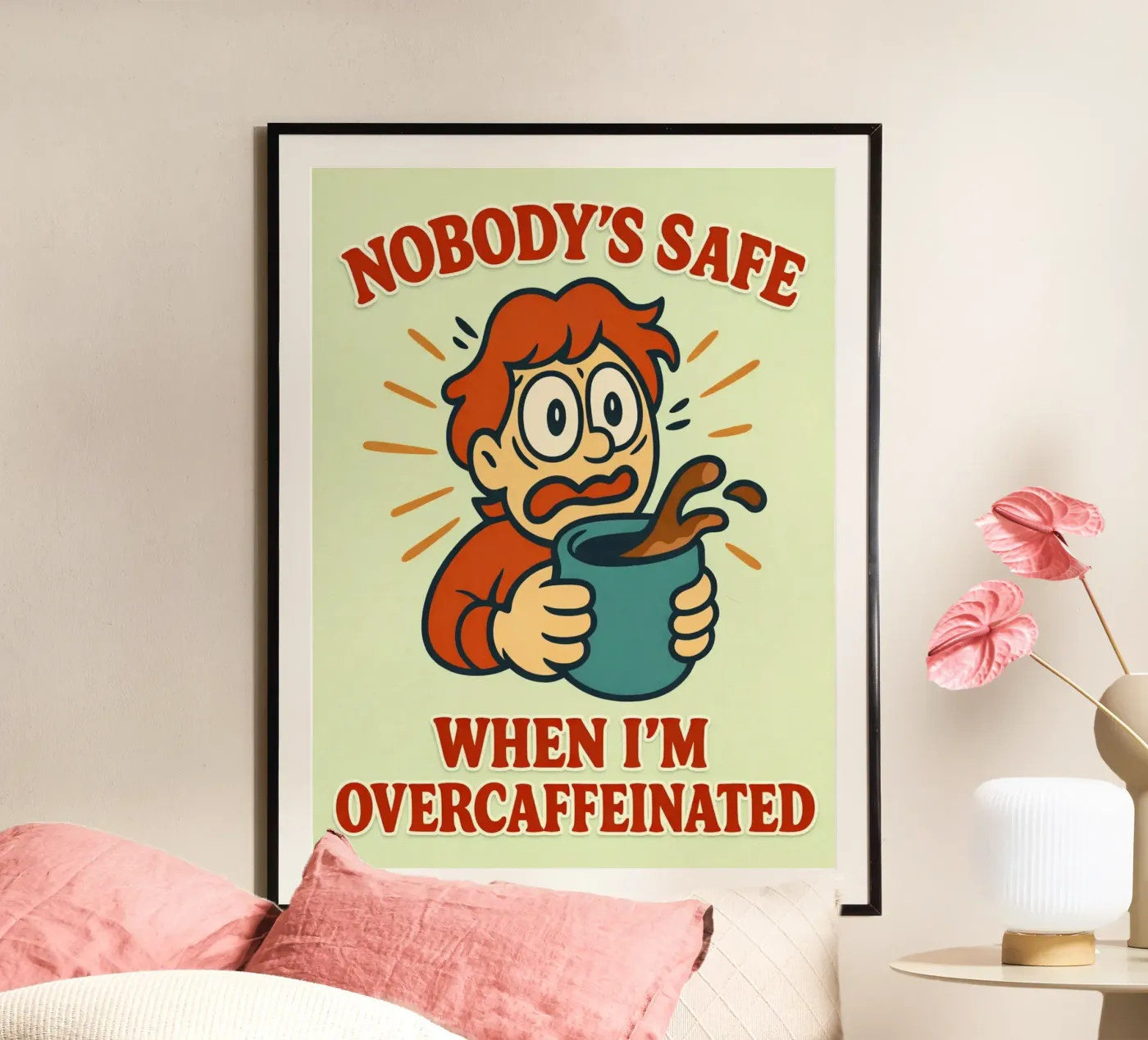 boring safe Poster von Faiza