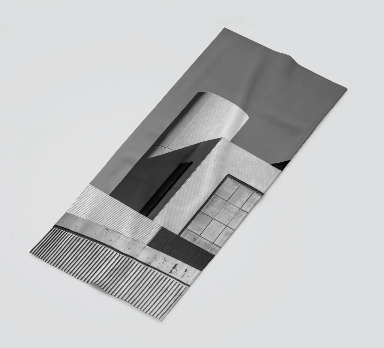 Clear Sky over Building Bw telo mare da PERSIE