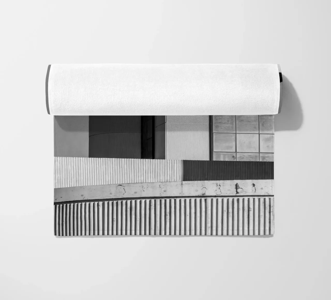 Clear Sky over Building Bw telo mare da PERSIE