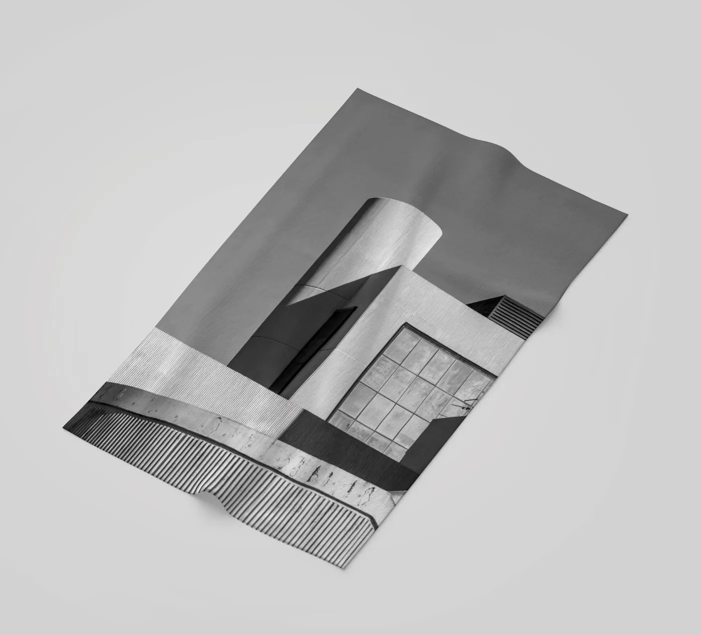Cielo sereno sopra l'edificio Bw telo mare da PERSIE