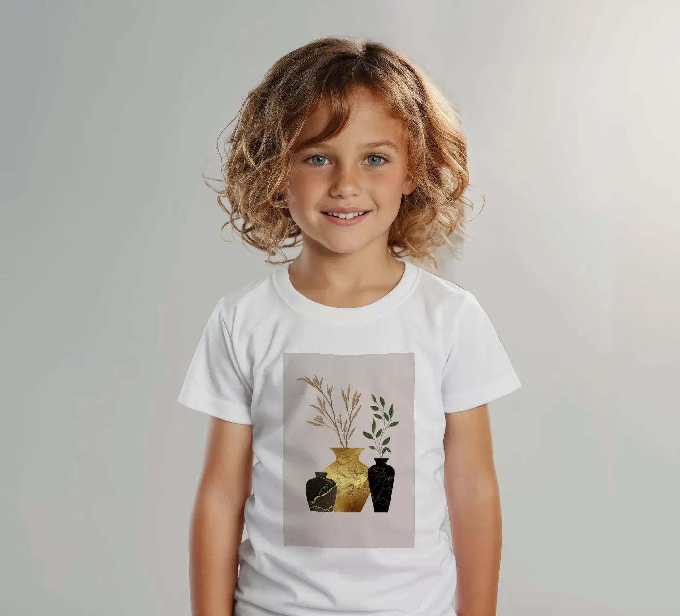 Botanische harmonie kinder t-shirt van DesignArt