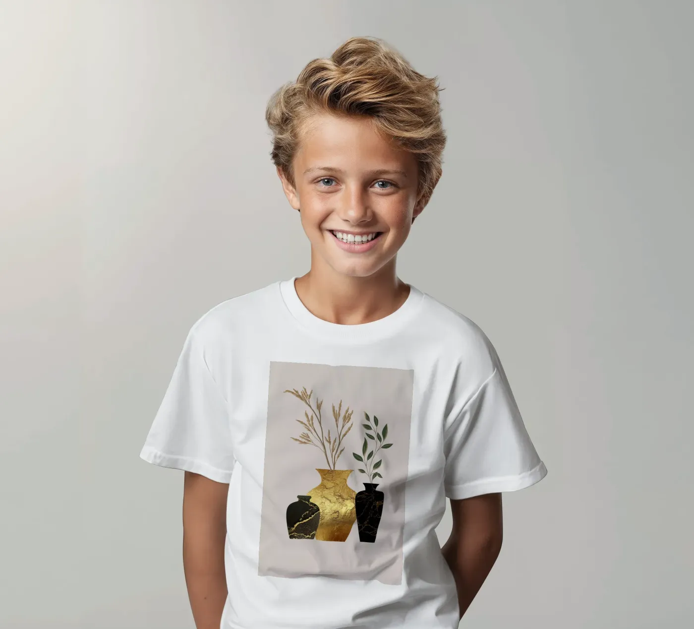 Botanische harmonie kinder t-shirt van DesignArt