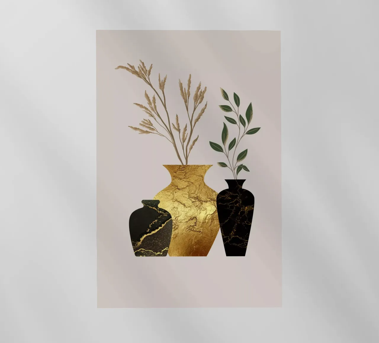 Armonia botanica pellicola backlit da DesignArt