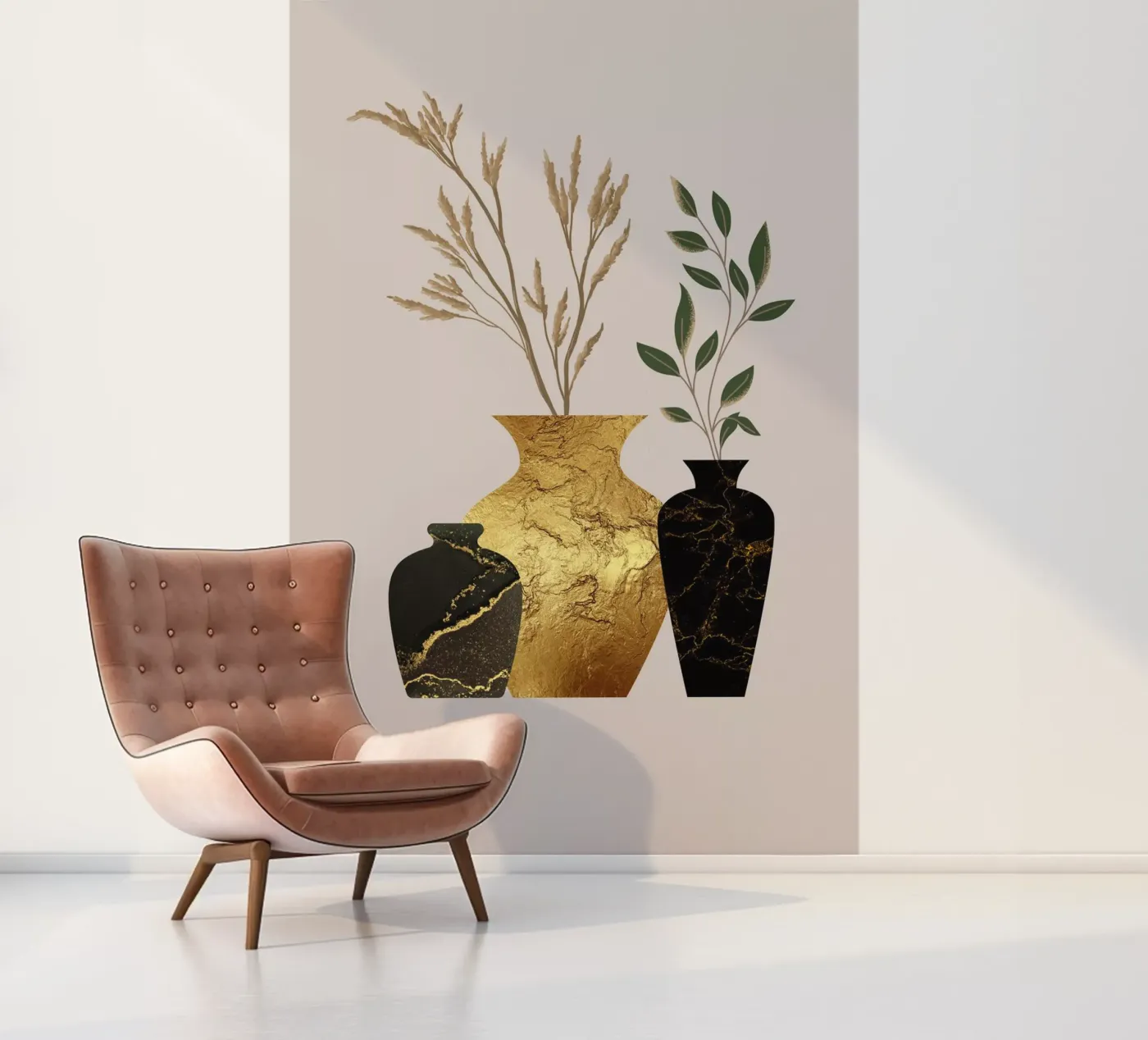 Botanische harmonie fotobehang van DesignArt