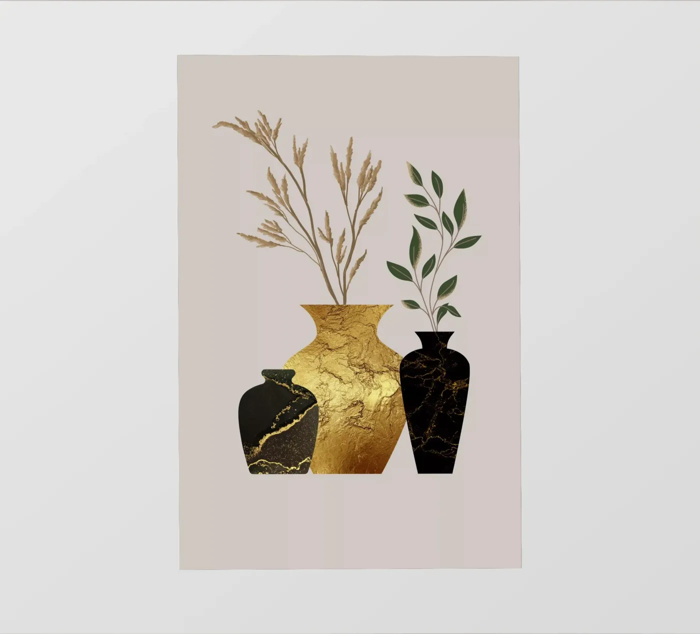 Botanische harmonie fotobehang van DesignArt