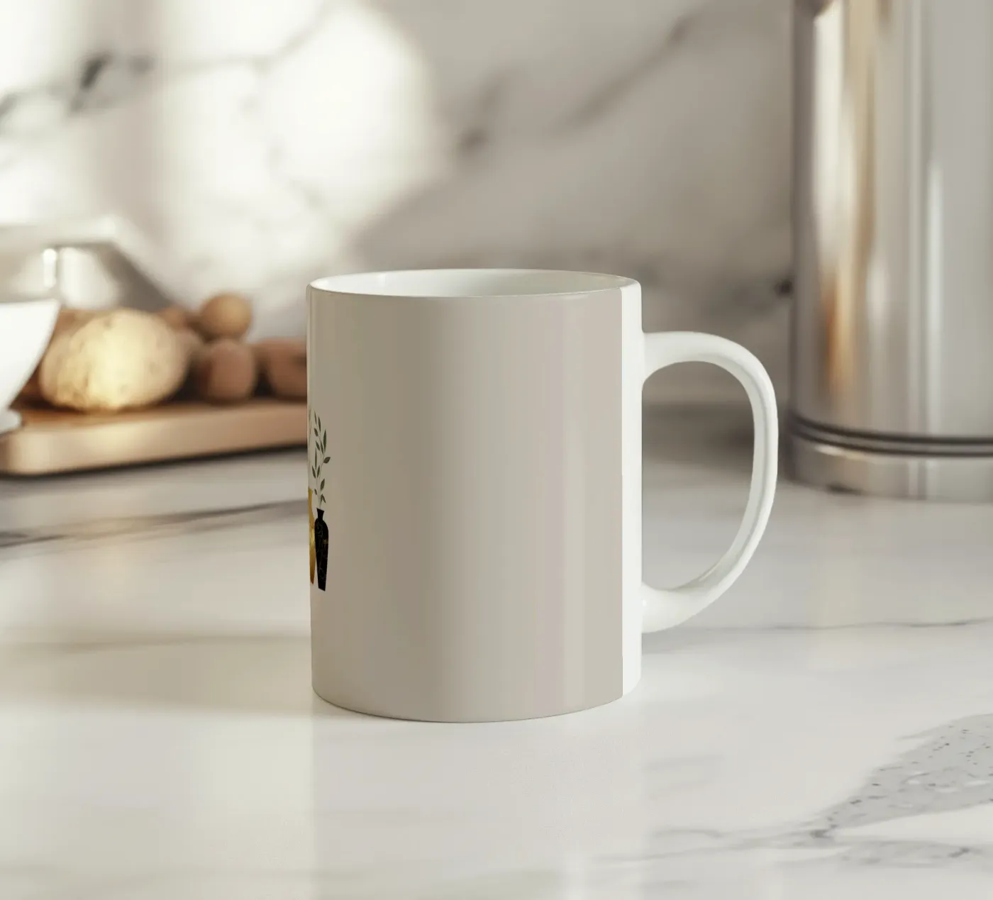 Botanic Harmony ceramic mug by DesignArt