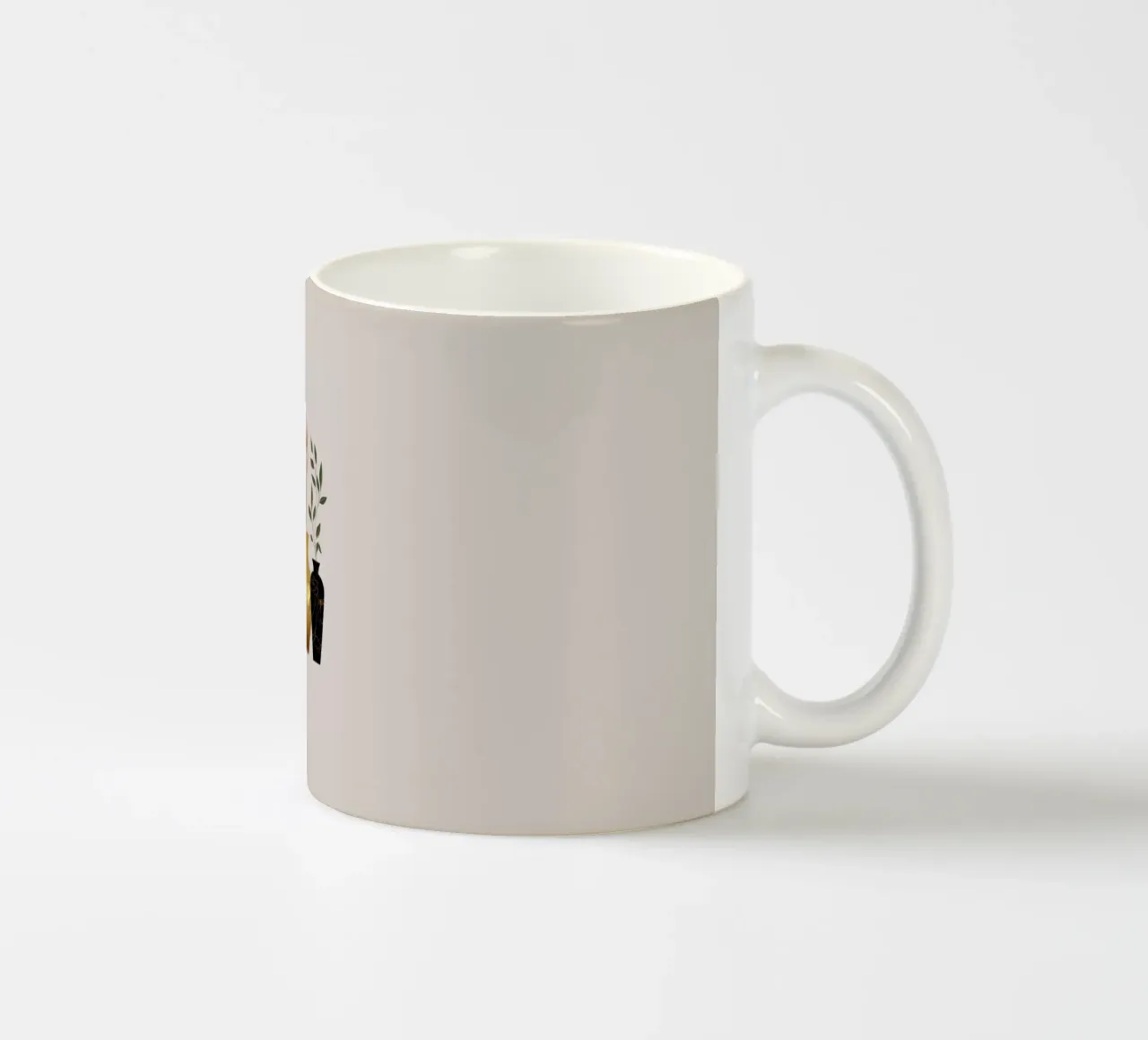Botanic Harmony ceramic mug by DesignArt