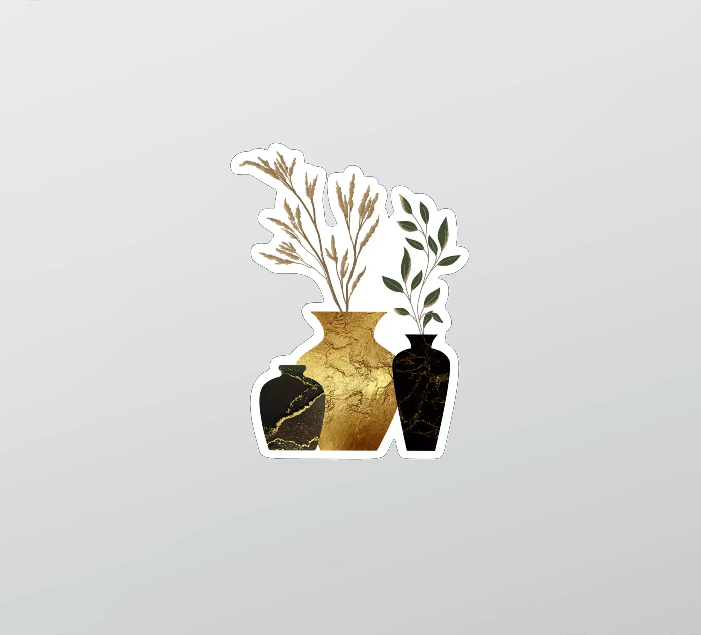 Botanische harmonie sticker van DesignArt