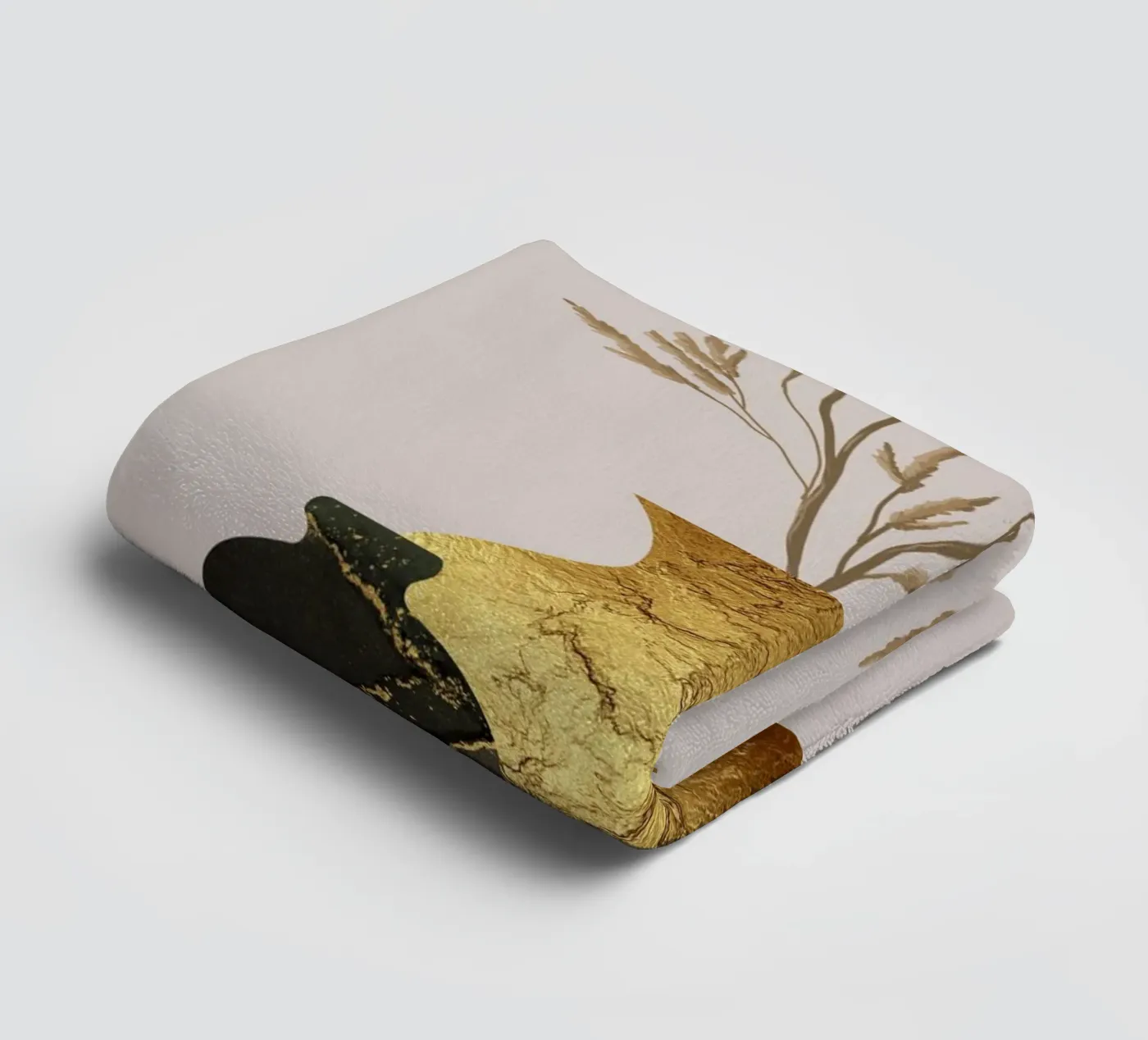Botanische harmonie badhanddoek van DesignArt