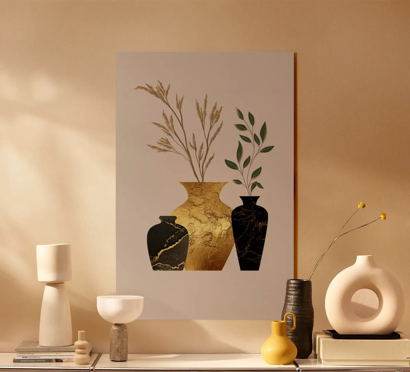 Botanic Harmony acrylic glass by DesignArt