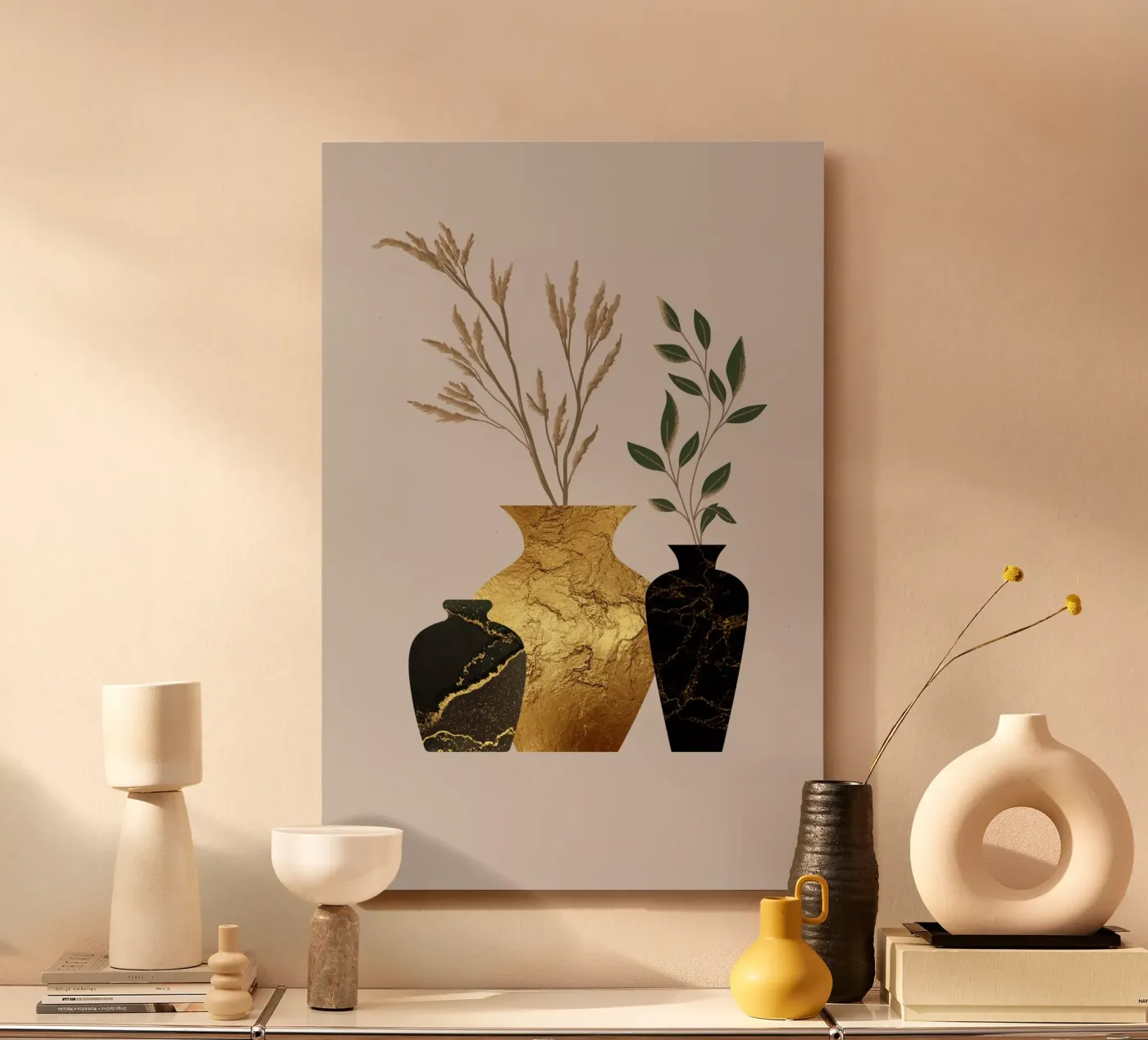 Botanic Harmony forex plate by DesignArt