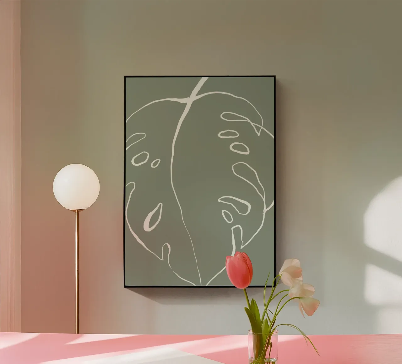 Monstera Leaf plexiglass da treechild