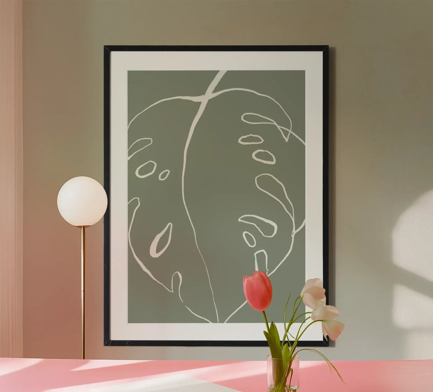 Monstera Leaf poster by treechild
