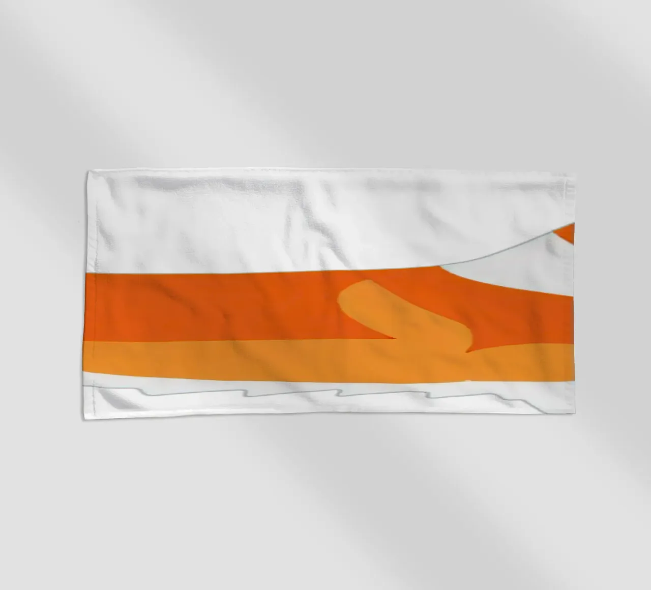 Profilo laterale del Corgi telo mare da Minimalist vector art