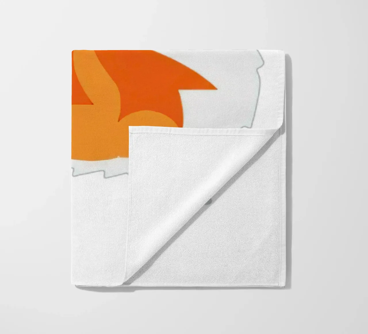 Profilo laterale del Corgi telo mare da Minimalist vector art