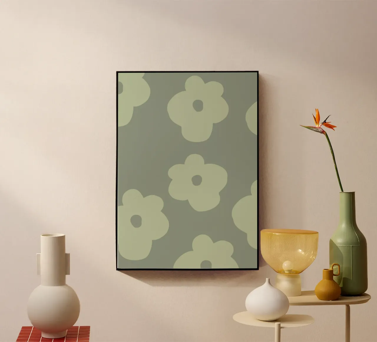 Green Blossoms plexiglass da treechild