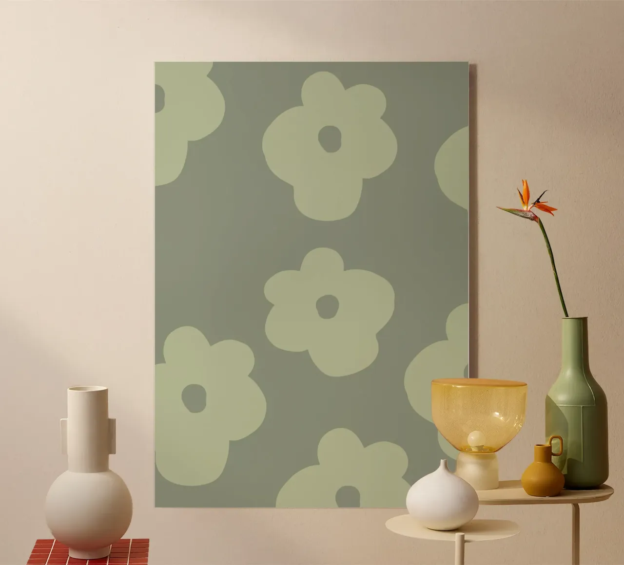 Green Blossoms plexiglass da treechild