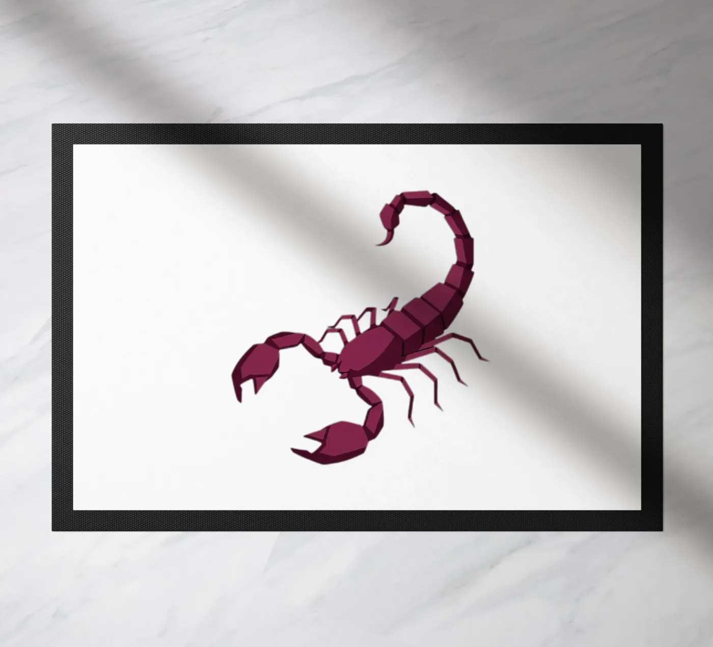 Scorpio Scorpion deurmat van Minimalist vector art