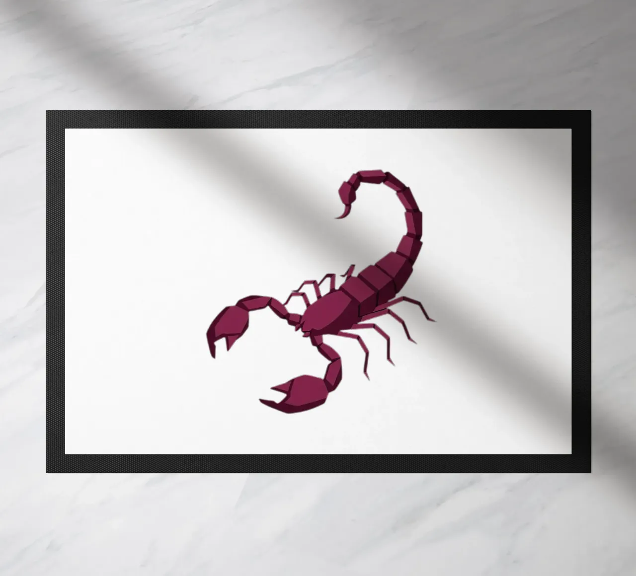 Scorpio Scorpion zerbino da Minimalist vector art