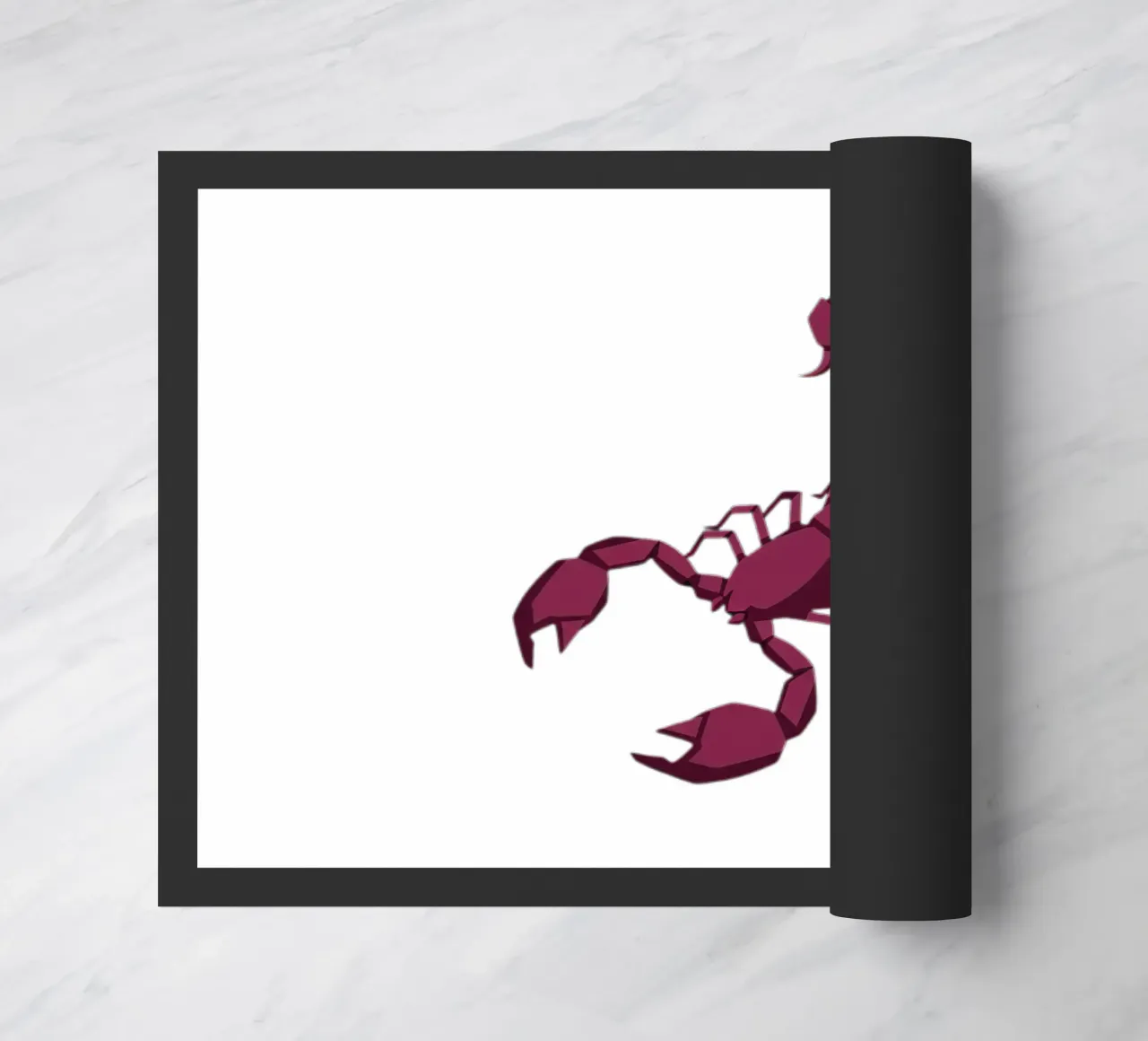Scorpio Scorpion zerbino da Minimalist vector art