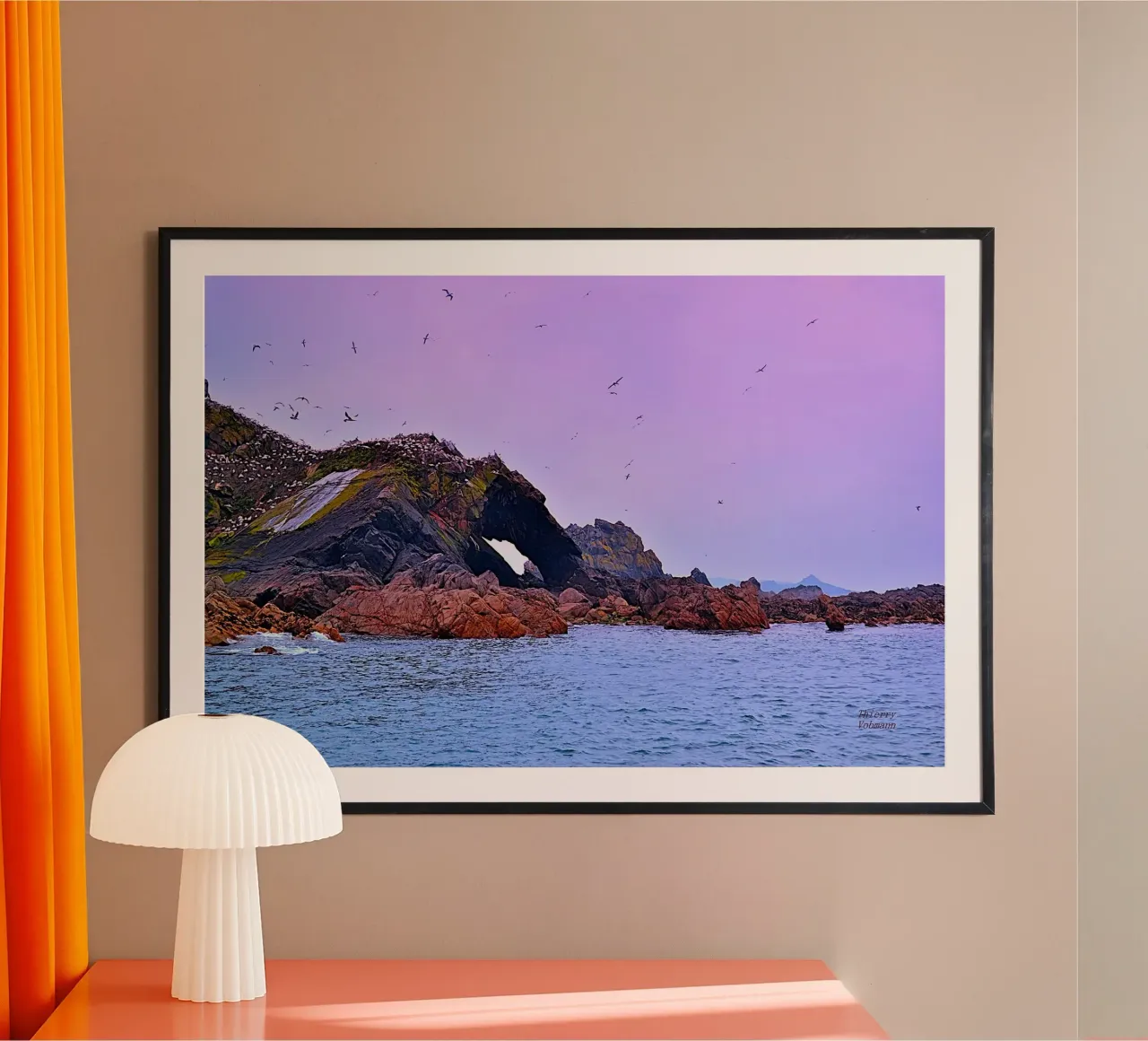 BRETAGNA. SETTE ISOLE. poster da THIERRY VOBMANN.MY BEST PHOTOS.