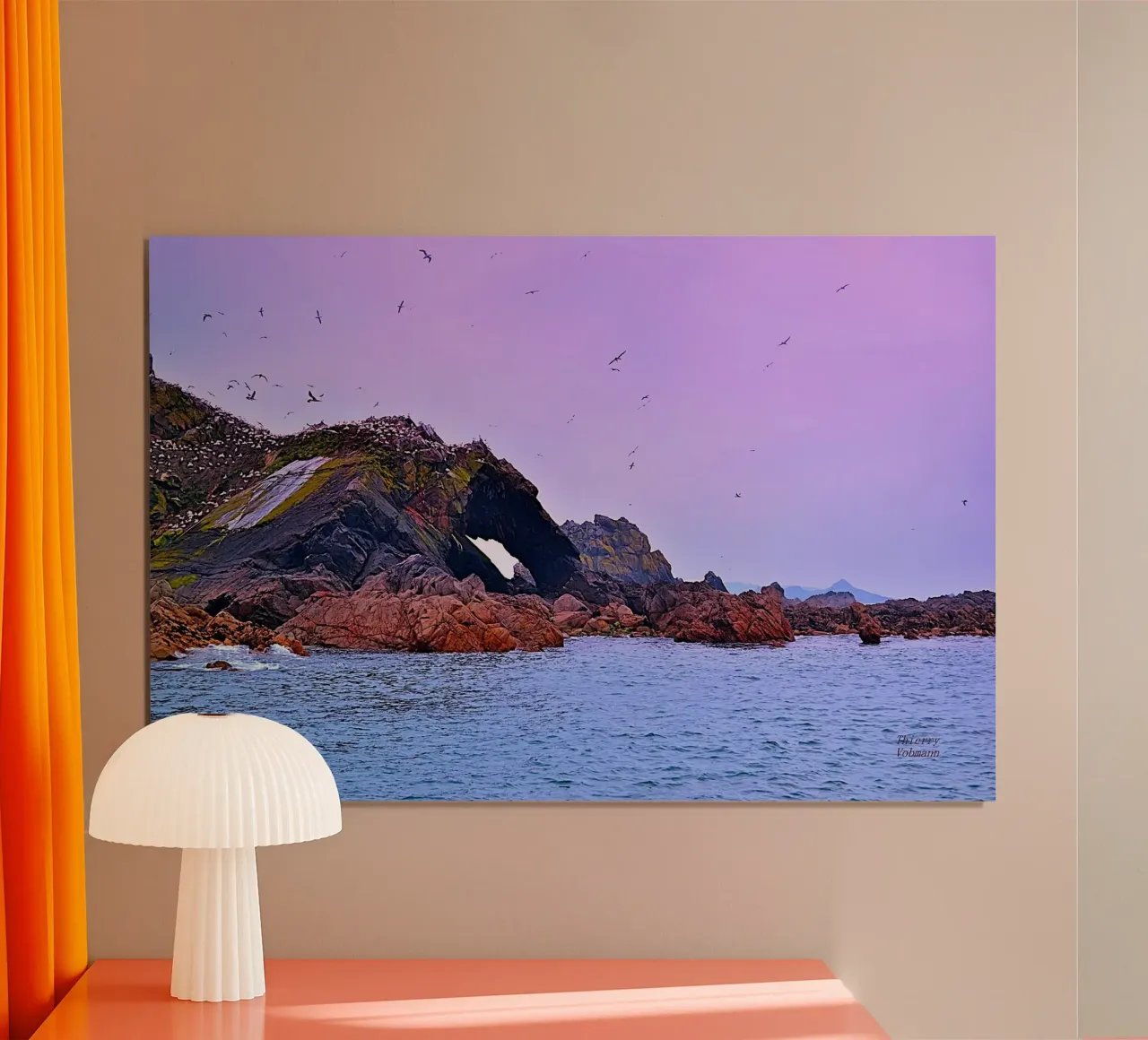 BRETAGNA. SETTE ISOLE. poster da THIERRY VOBMANN.MY BEST PHOTOS.