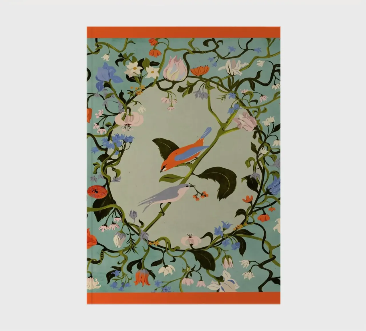 Birds & Flowers notebook by Giordano Poloni