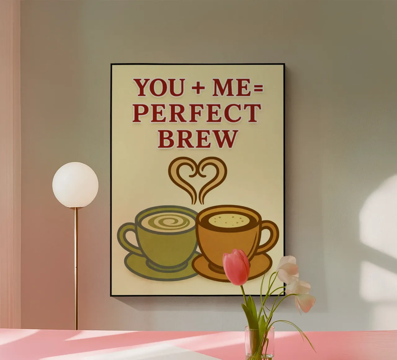 tu e io, miscela perfetta plexiglass da Faiza