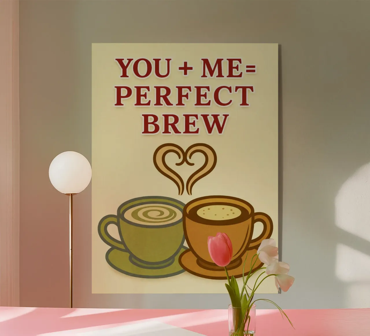 tu e io, miscela perfetta plexiglass da Faiza