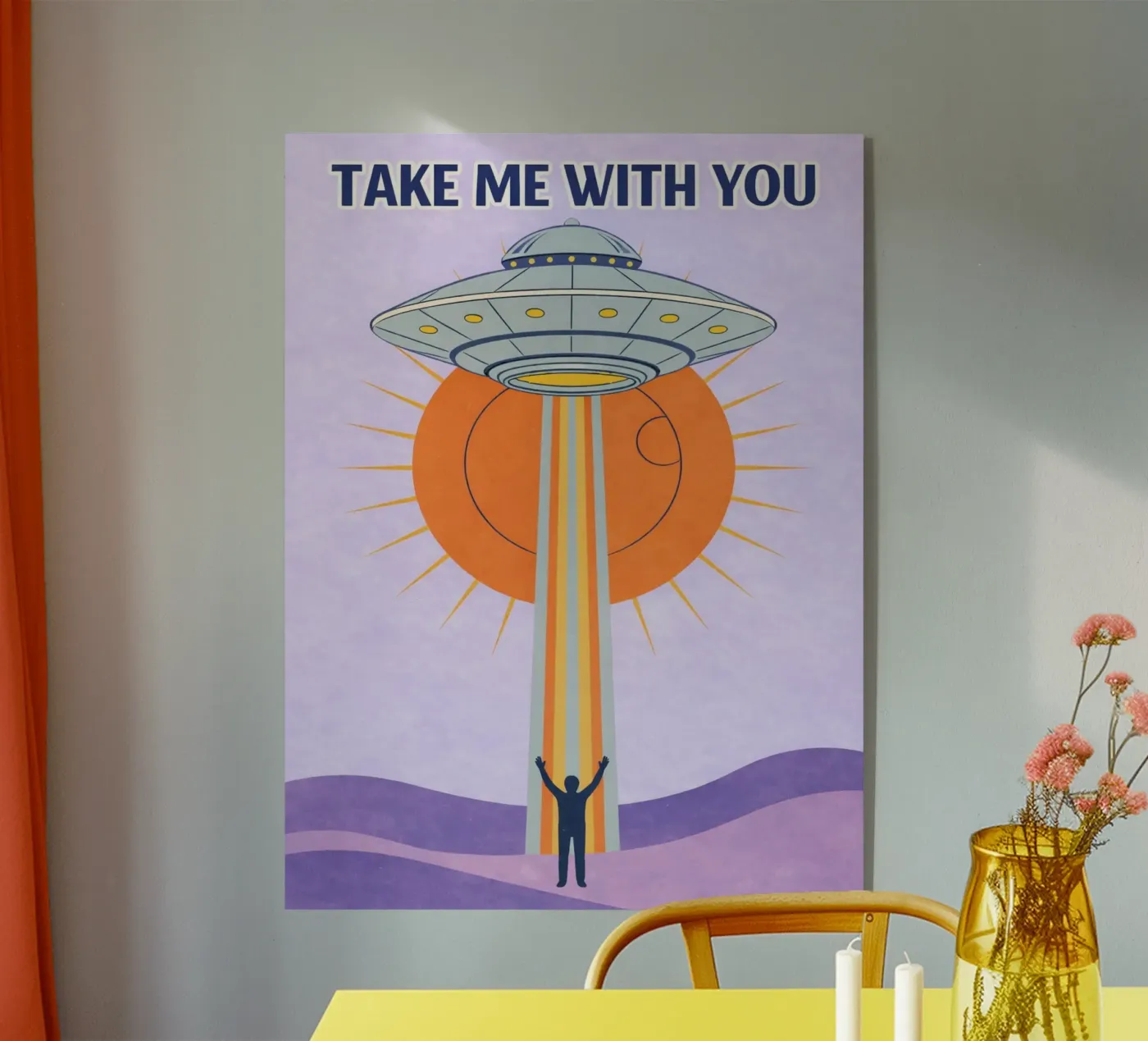 take me with you plexiglass da Faiza