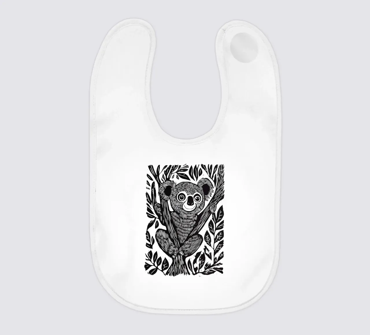 Koala design per bambini bavaglino da Autofocus