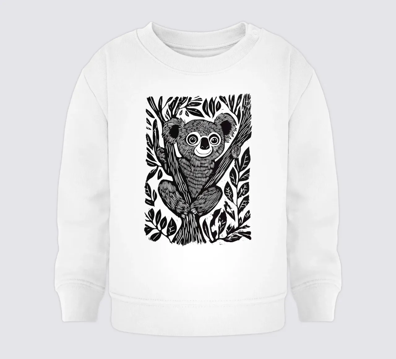 Koala design per bambini felpa neonato da Autofocus