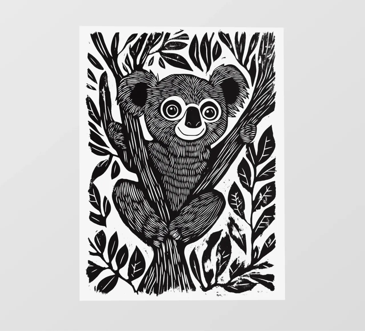 Koala design per bambini telo in pvc da Autofocus