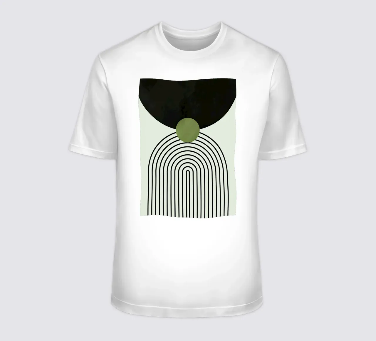 Abstract Eclipse t-shirt da Sun Flower