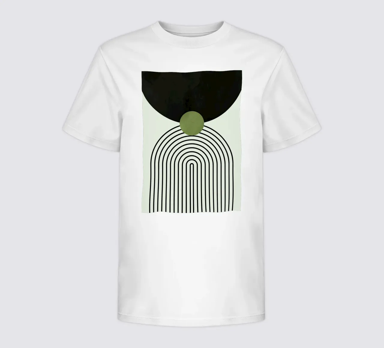 Abstract Eclipse Kinder T-Shirt von Sun Flower