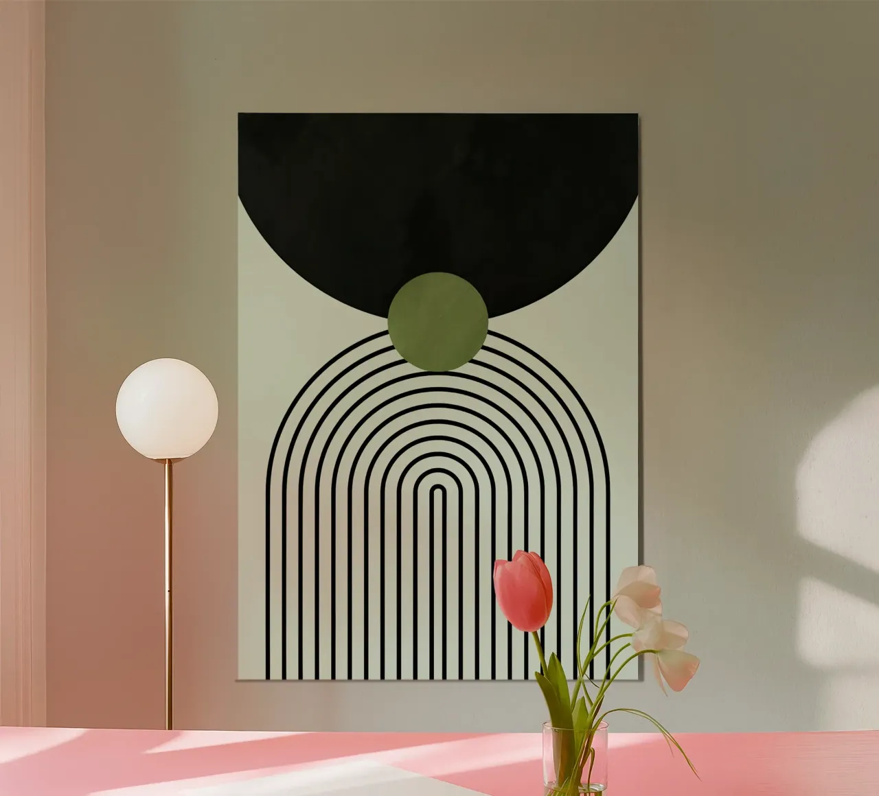 Abstract Eclipse poster by Sun Flower