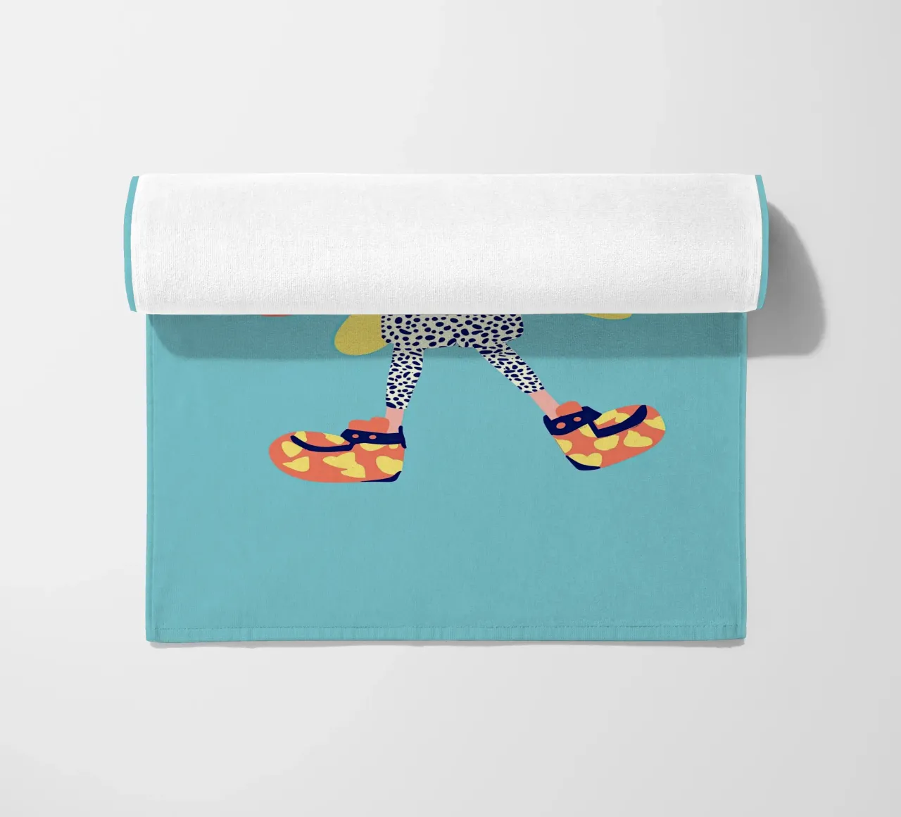 Danza dei fiori telo mare da Little Art Lab