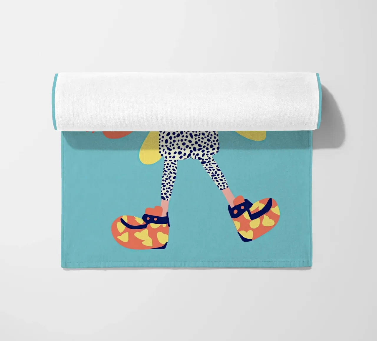 Danza dei fiori telo mare da Little Art Lab